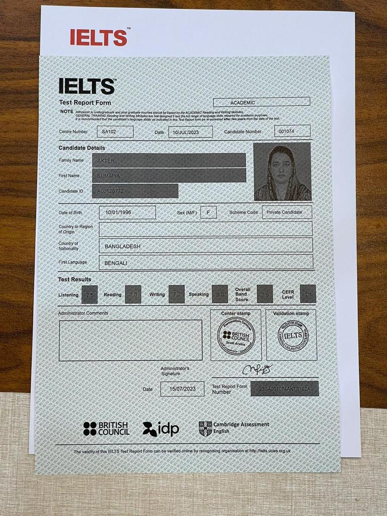 Buy genuine and registered IELTS certificate online. Contact us for more information.